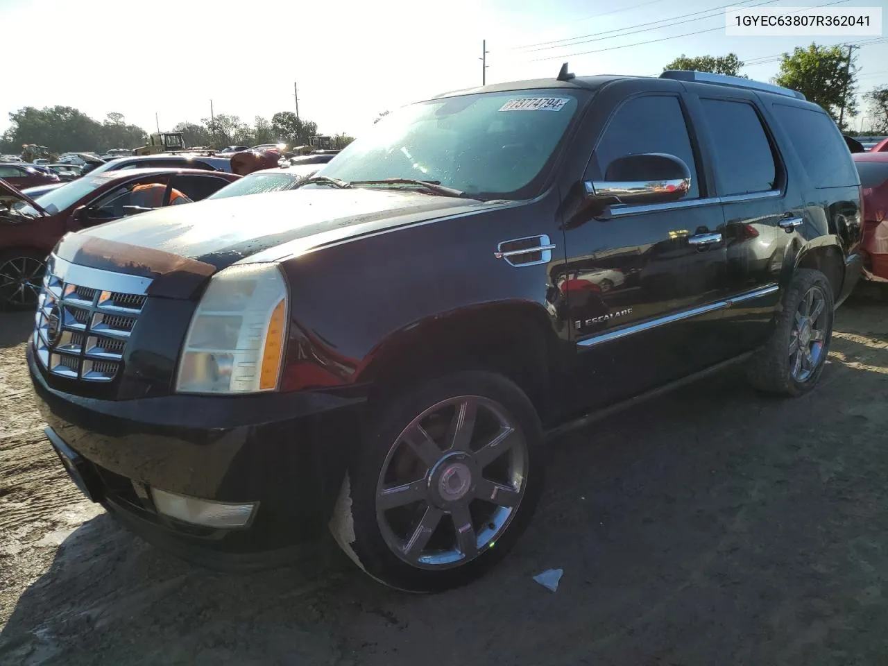 2007 Cadillac Escalade Luxury VIN: 1GYEC63807R362041 Lot: 73774794