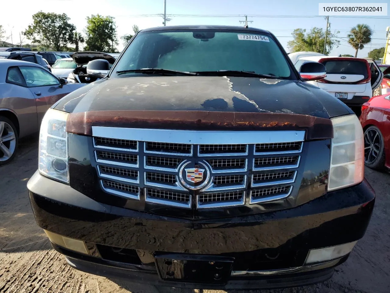 2007 Cadillac Escalade Luxury VIN: 1GYEC63807R362041 Lot: 73774794