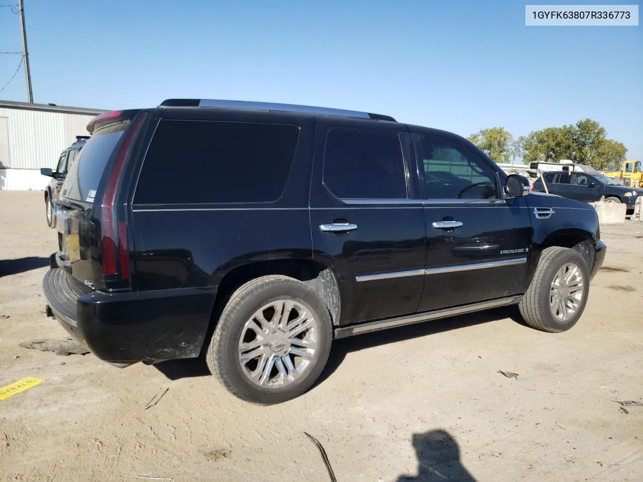 2007 Cadillac Escalade Luxury VIN: 1GYFK63807R336773 Lot: 74200204