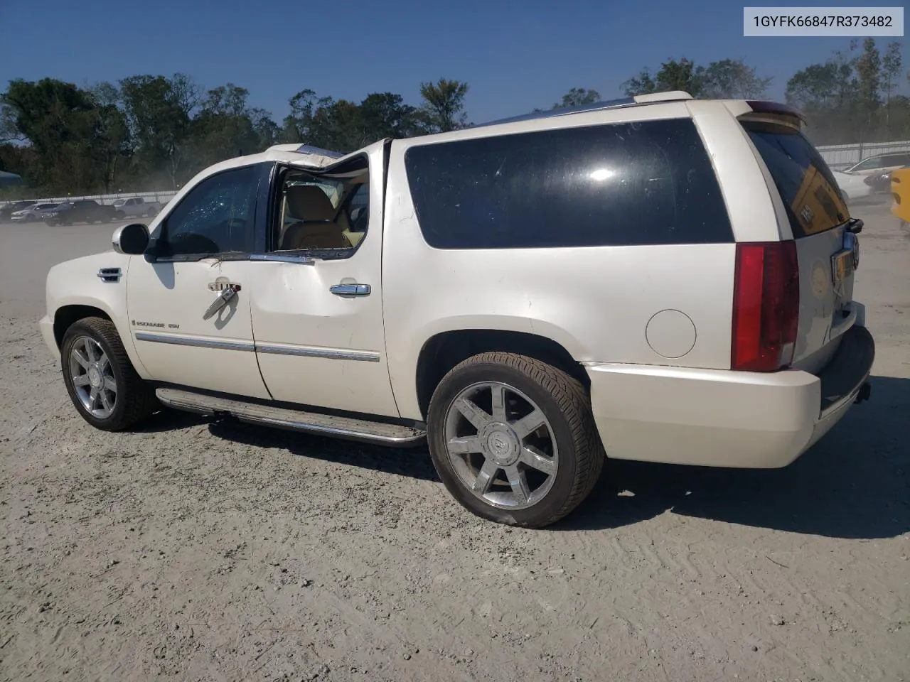 2007 Cadillac Escalade Esv VIN: 1GYFK66847R373482 Lot: 75096584