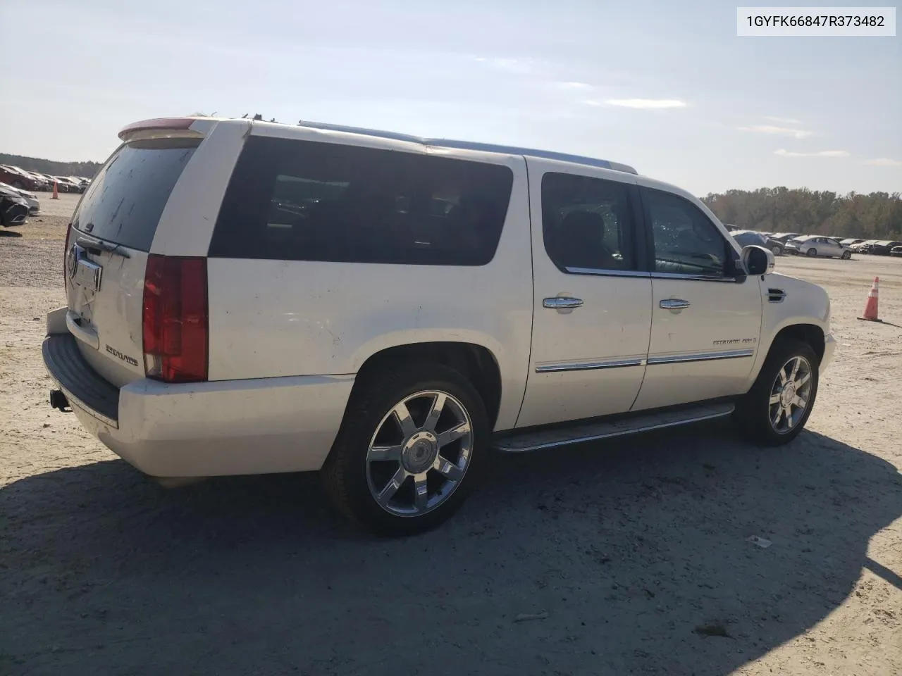 2007 Cadillac Escalade Esv VIN: 1GYFK66847R373482 Lot: 75096584