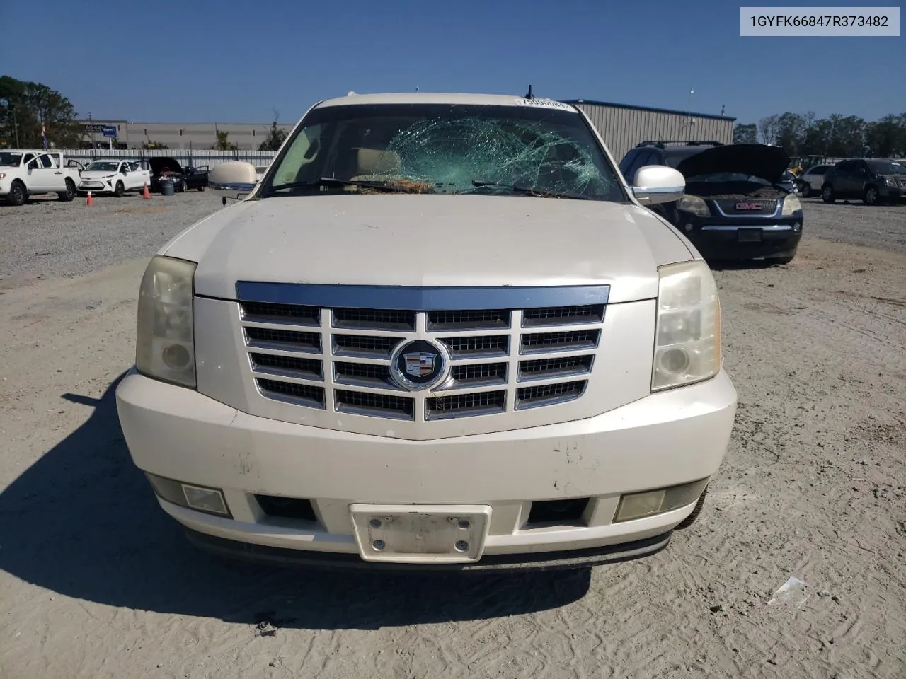 2007 Cadillac Escalade Esv VIN: 1GYFK66847R373482 Lot: 75096584