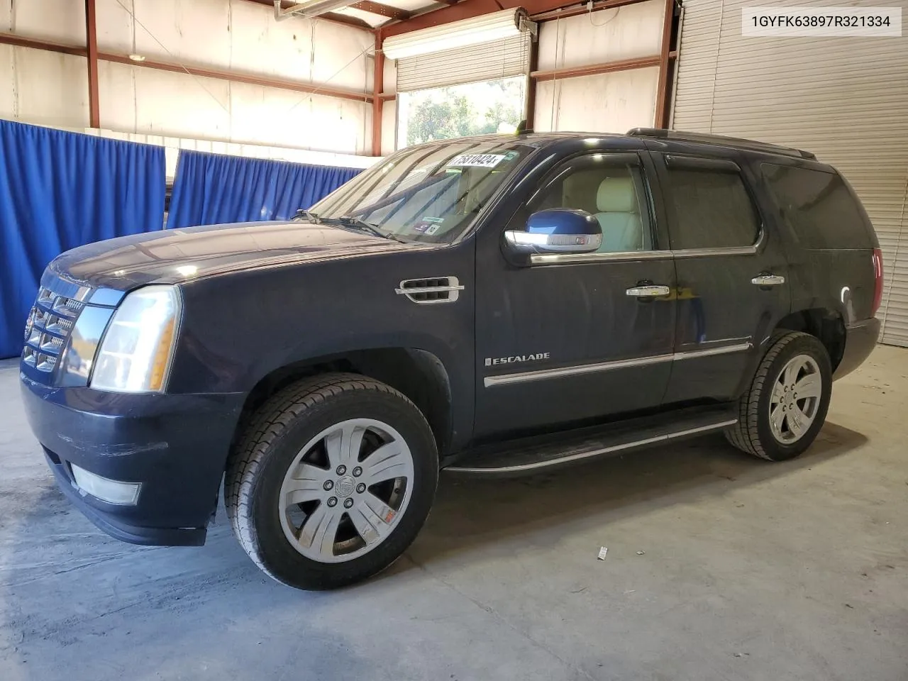 1GYFK63897R321334 2007 Cadillac Escalade Luxury