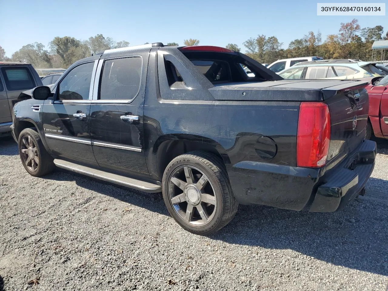 2007 Cadillac Escalade Ext VIN: 3GYFK62847G160134 Lot: 76651744