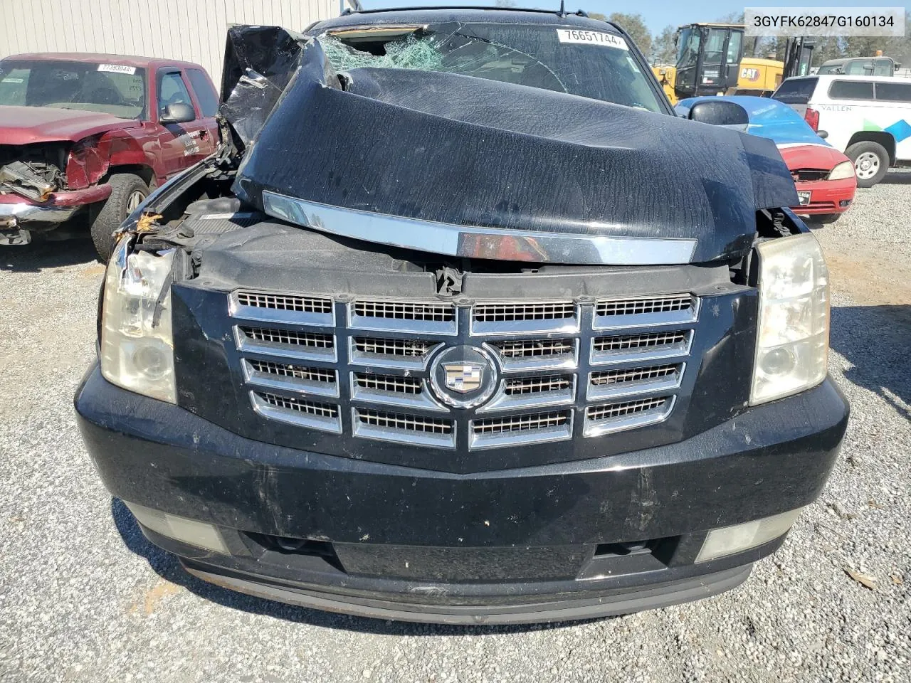 2007 Cadillac Escalade Ext VIN: 3GYFK62847G160134 Lot: 76651744