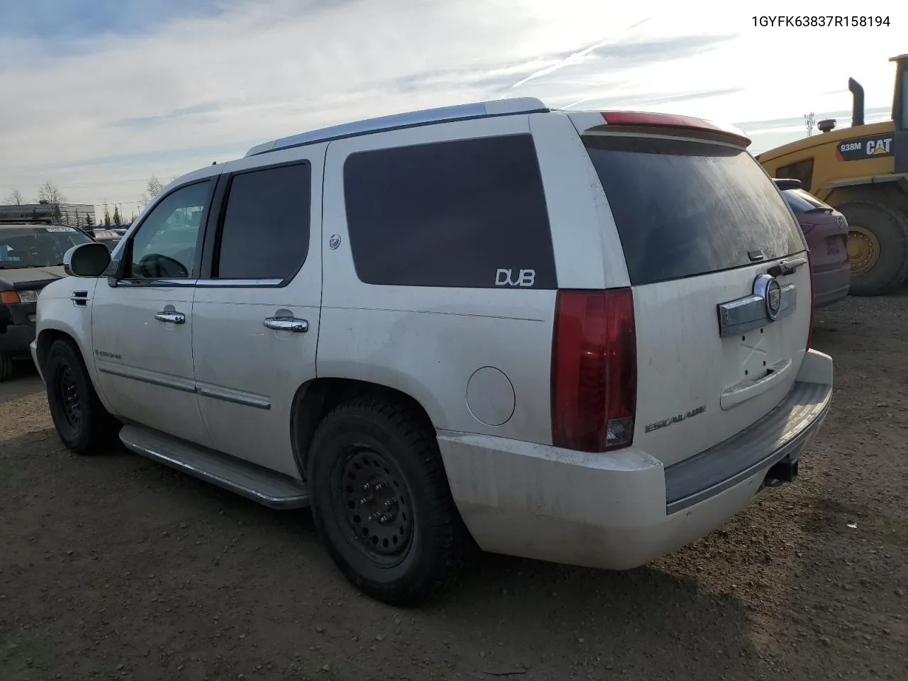 2007 Cadillac Escalade Luxury VIN: 1GYFK63837R158194 Lot: 77877534