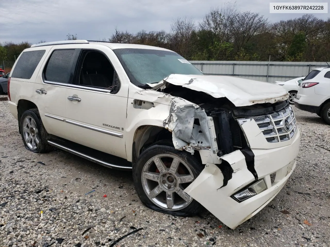 2007 Cadillac Escalade Luxury VIN: 1GYFK63897R242228 Lot: 77973534