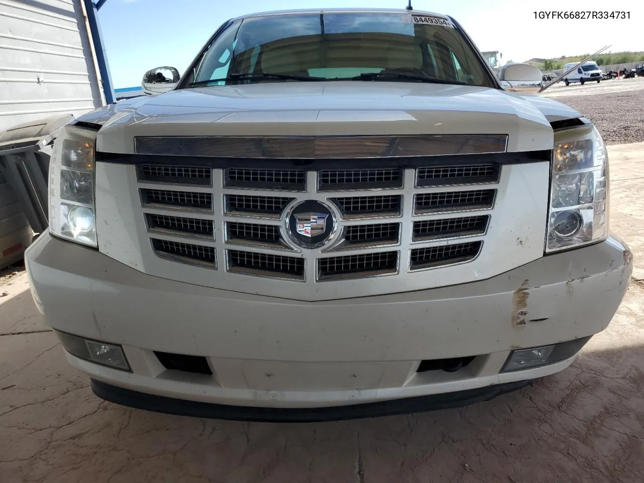 2007 Cadillac Escalade Esv VIN: 1GYFK66827R334731 Lot: 78449354