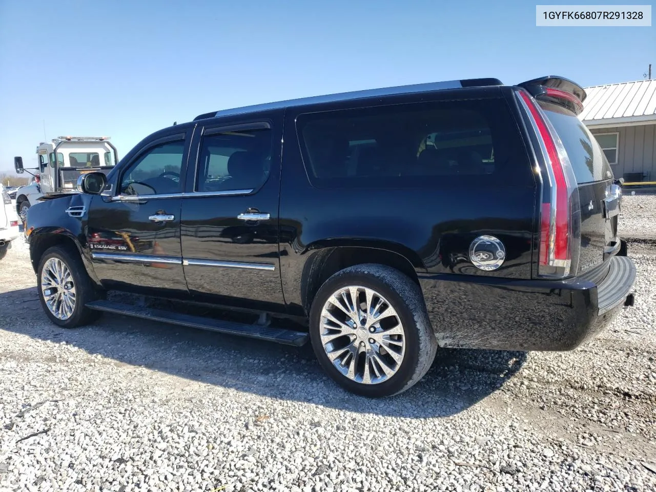 2007 Cadillac Escalade Esv VIN: 1GYFK66807R291328 Lot: 79322364