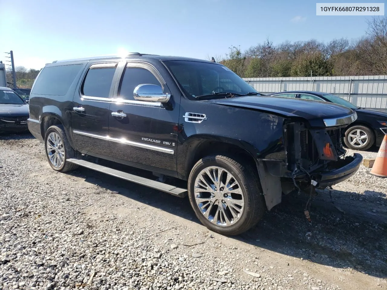 2007 Cadillac Escalade Esv VIN: 1GYFK66807R291328 Lot: 79322364