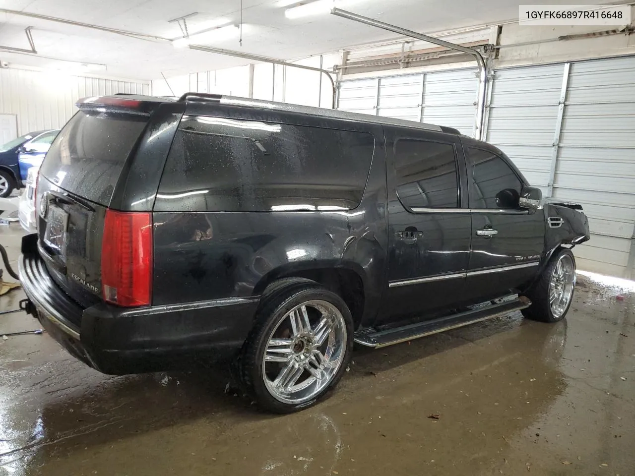 2007 Cadillac Escalade Esv VIN: 1GYFK66897R416648 Lot: 79569464