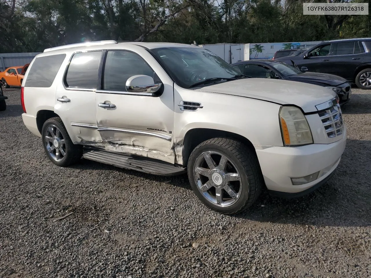 2007 Cadillac Escalade Luxury VIN: 1GYFK63807R126318 Lot: 79643294