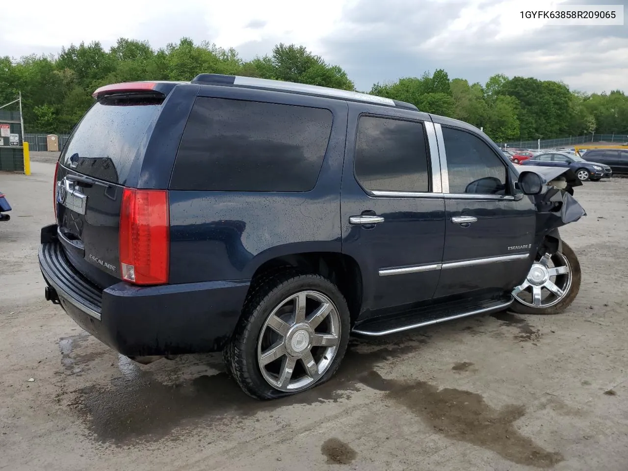 1GYFK63858R209065 2008 Cadillac Escalade Luxury