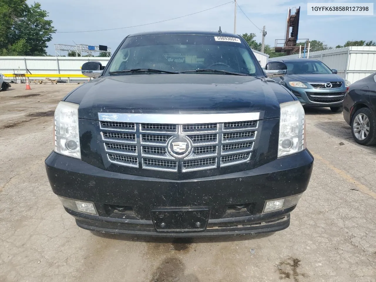 1GYFK63858R127398 2008 Cadillac Escalade Luxury