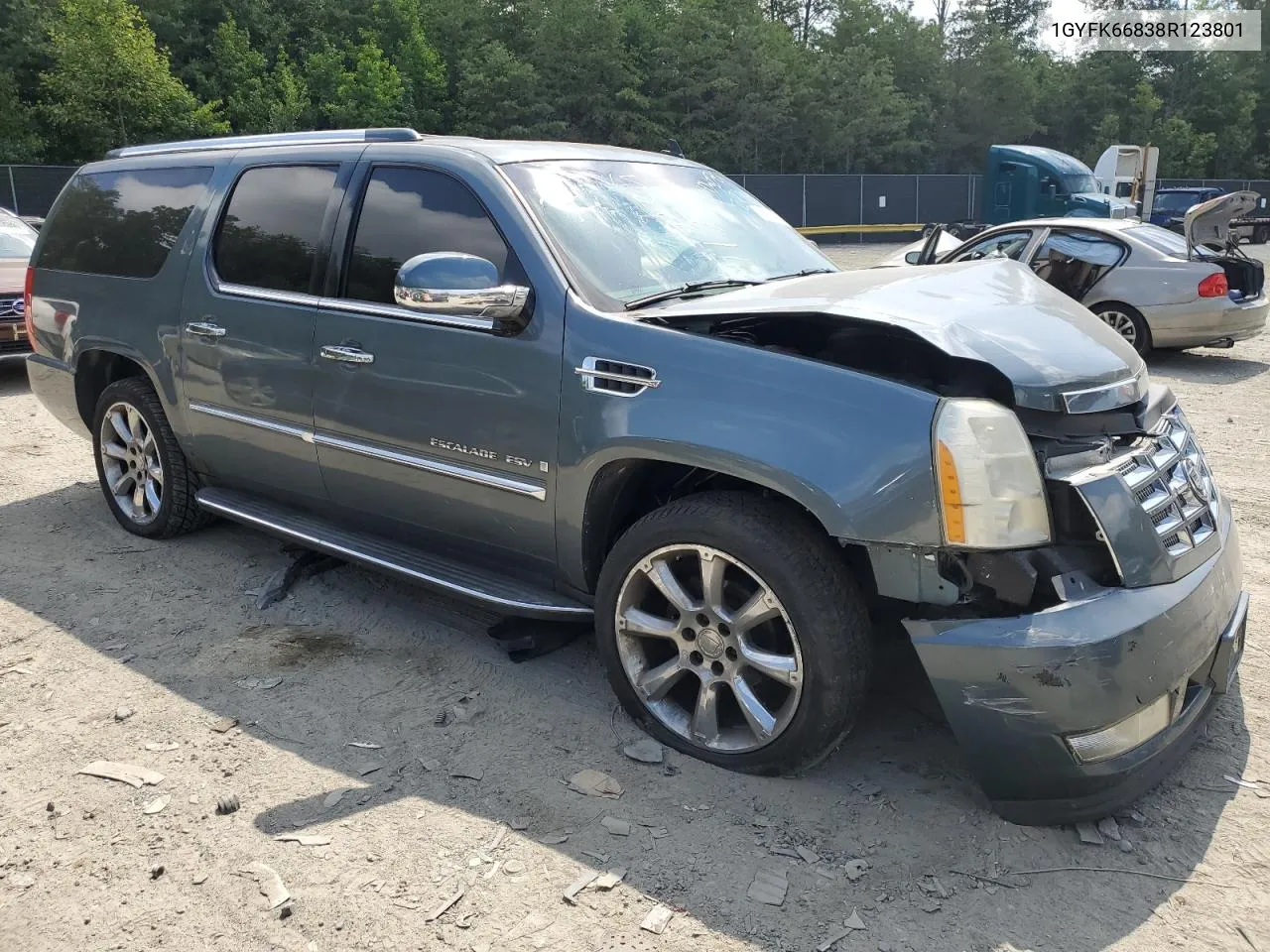 1GYFK66838R123801 2008 Cadillac Escalade Esv