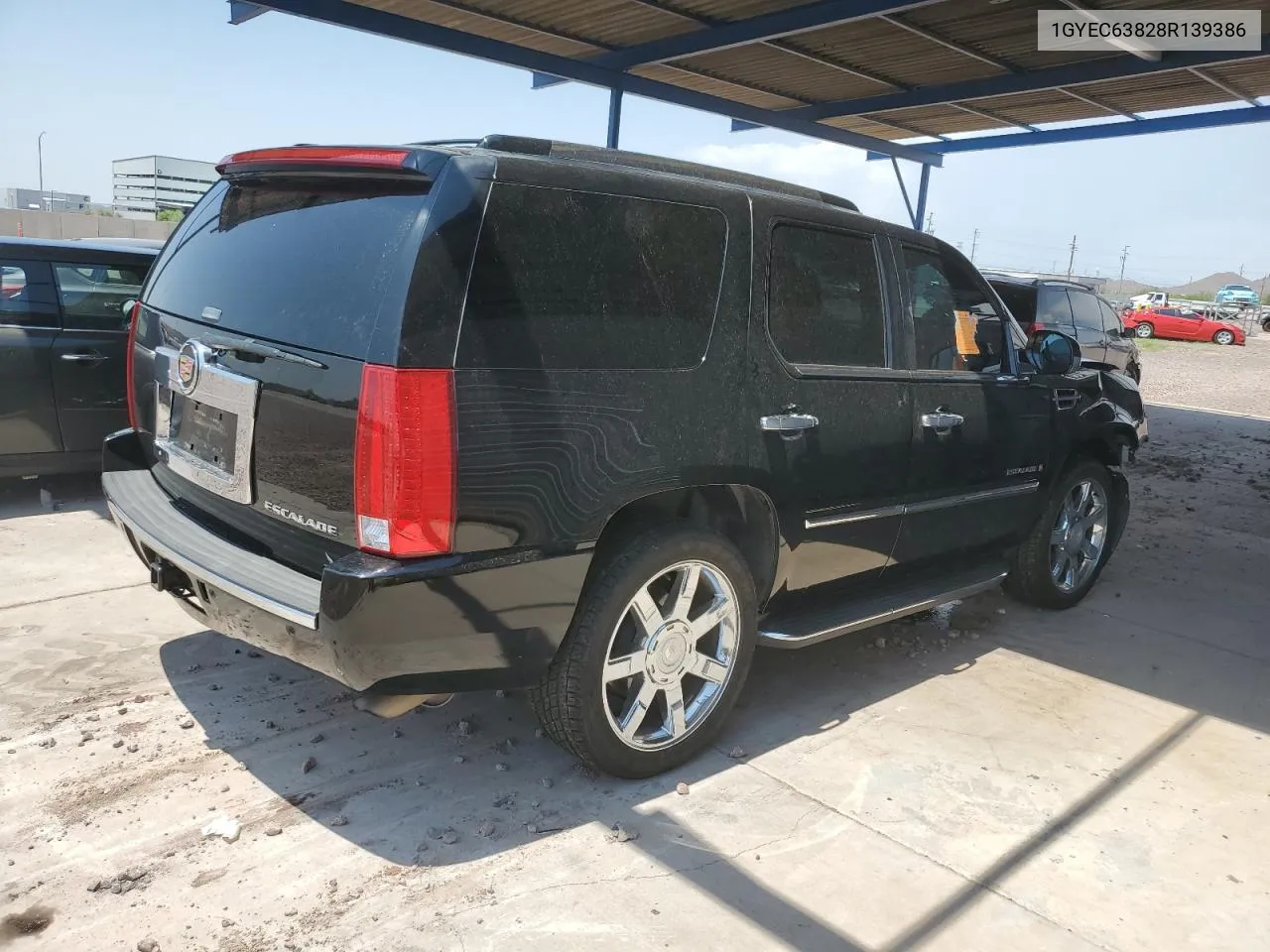 2008 Cadillac Escalade Luxury VIN: 1GYEC63828R139386 Lot: 64647254