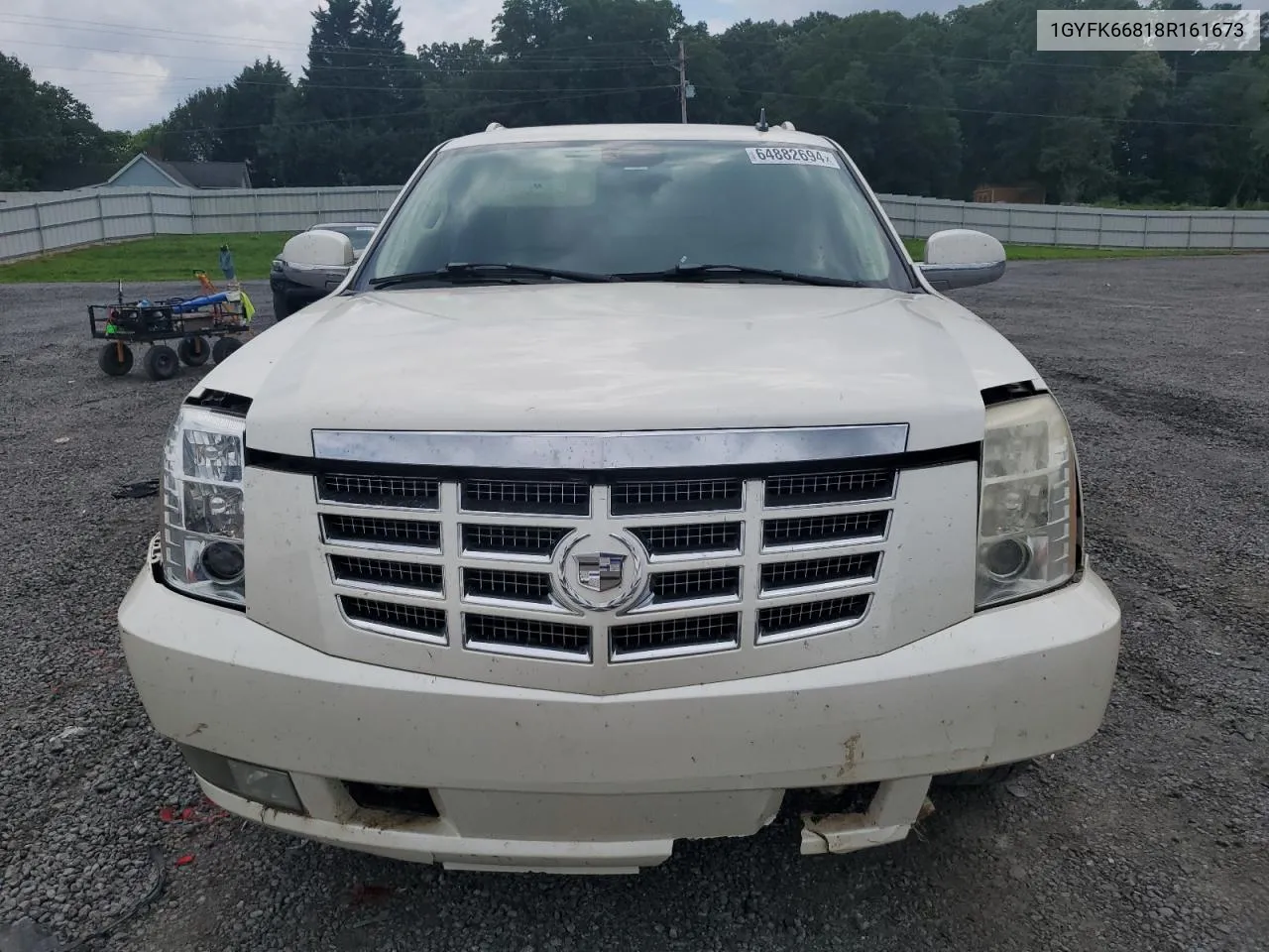 2008 Cadillac Escalade Esv VIN: 1GYFK66818R161673 Lot: 64882694