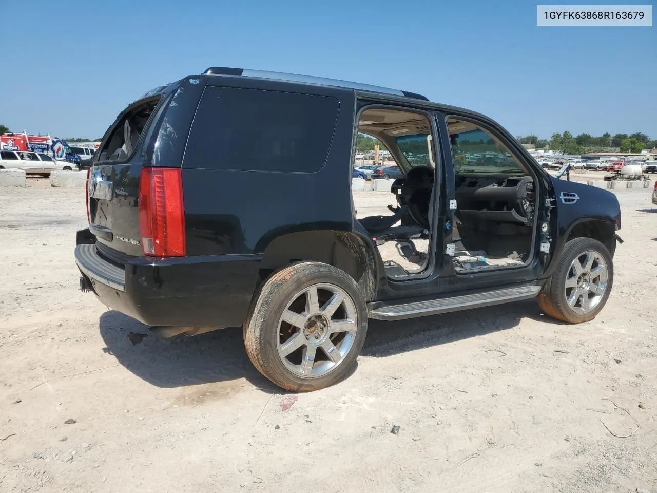 2008 Cadillac Escalade Luxury VIN: 1GYFK63868R163679 Lot: 65345724