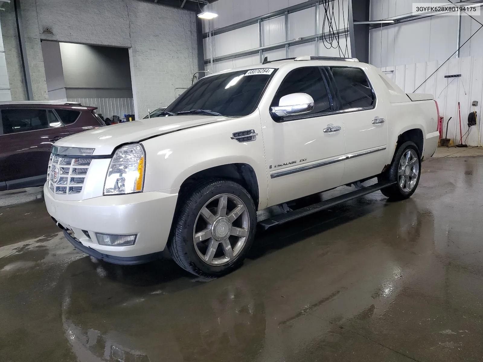 2008 Cadillac Escalade Ext VIN: 3GYFK628X8G194175 Lot: 68076284