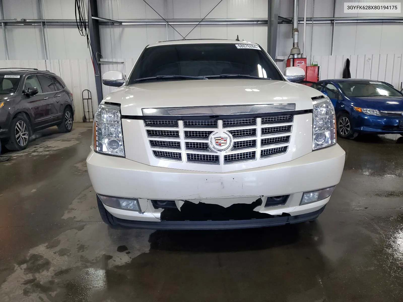 2008 Cadillac Escalade Ext VIN: 3GYFK628X8G194175 Lot: 68076284