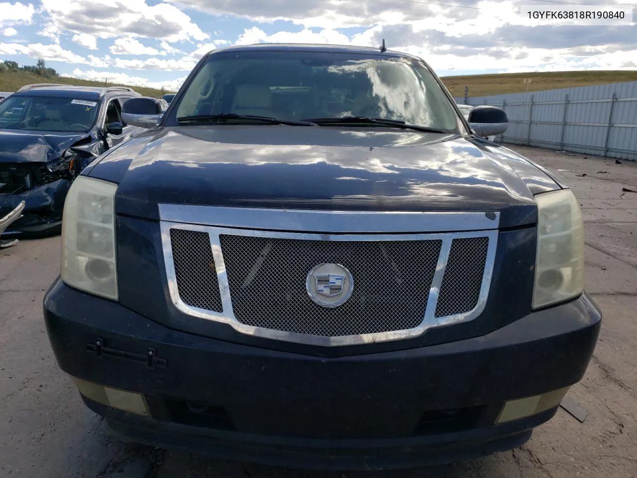 1GYFK63818R190840 2008 Cadillac Escalade Luxury