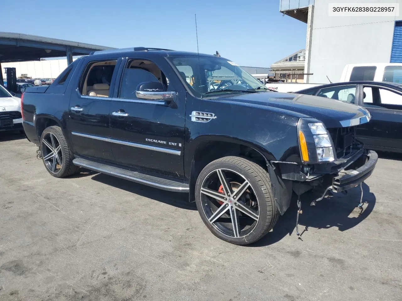 3GYFK62838G228957 2008 Cadillac Escalade Ext