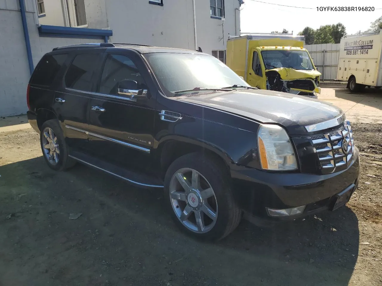 1GYFK63838R196820 2008 Cadillac Escalade Luxury