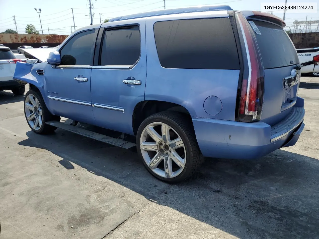 2008 Cadillac Escalade Luxury VIN: 1GYEC63848R124274 Lot: 71220624