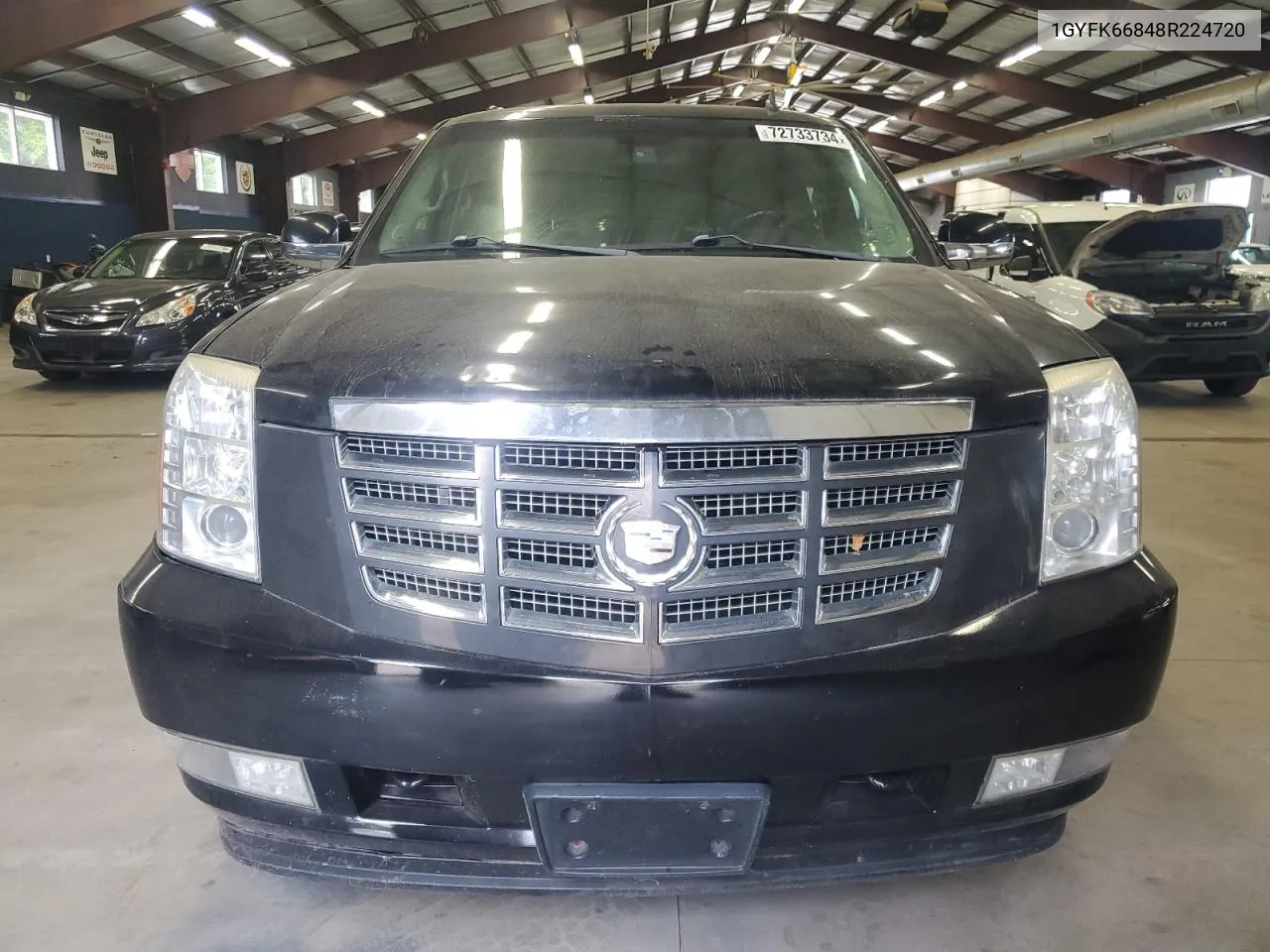 2008 Cadillac Escalade Esv VIN: 1GYFK66848R224720 Lot: 72733734