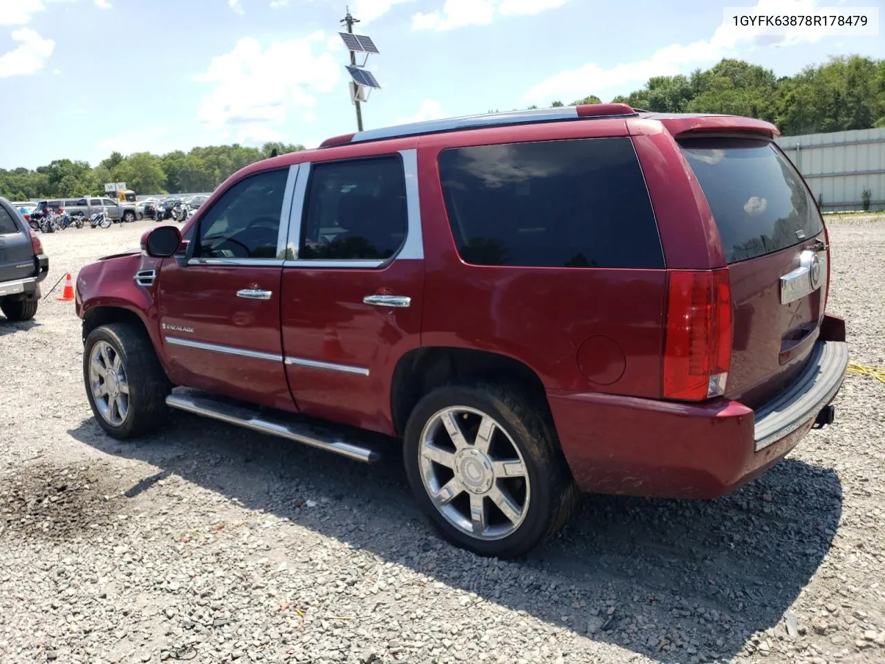 2008 Cadillac Escalade Luxury VIN: 1GYFK63878R178479 Lot: 73110514