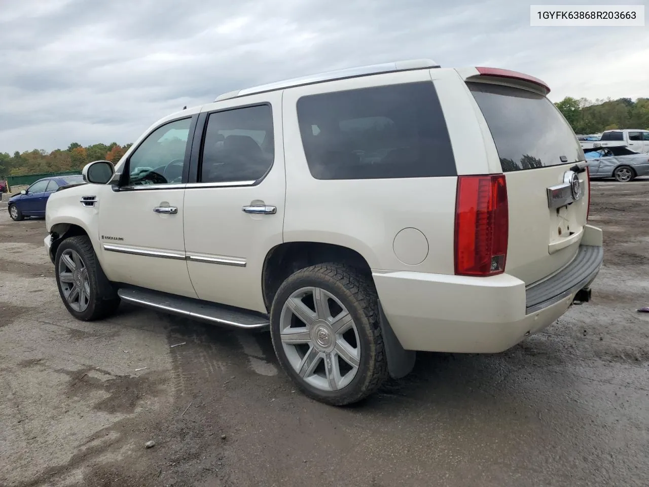 2008 Cadillac Escalade Luxury VIN: 1GYFK63868R203663 Lot: 73276824