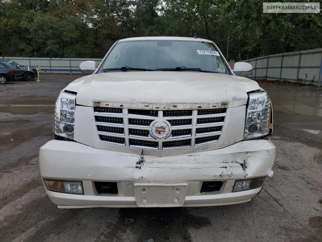 1GYFK63868R203663 2008 Cadillac Escalade Luxury