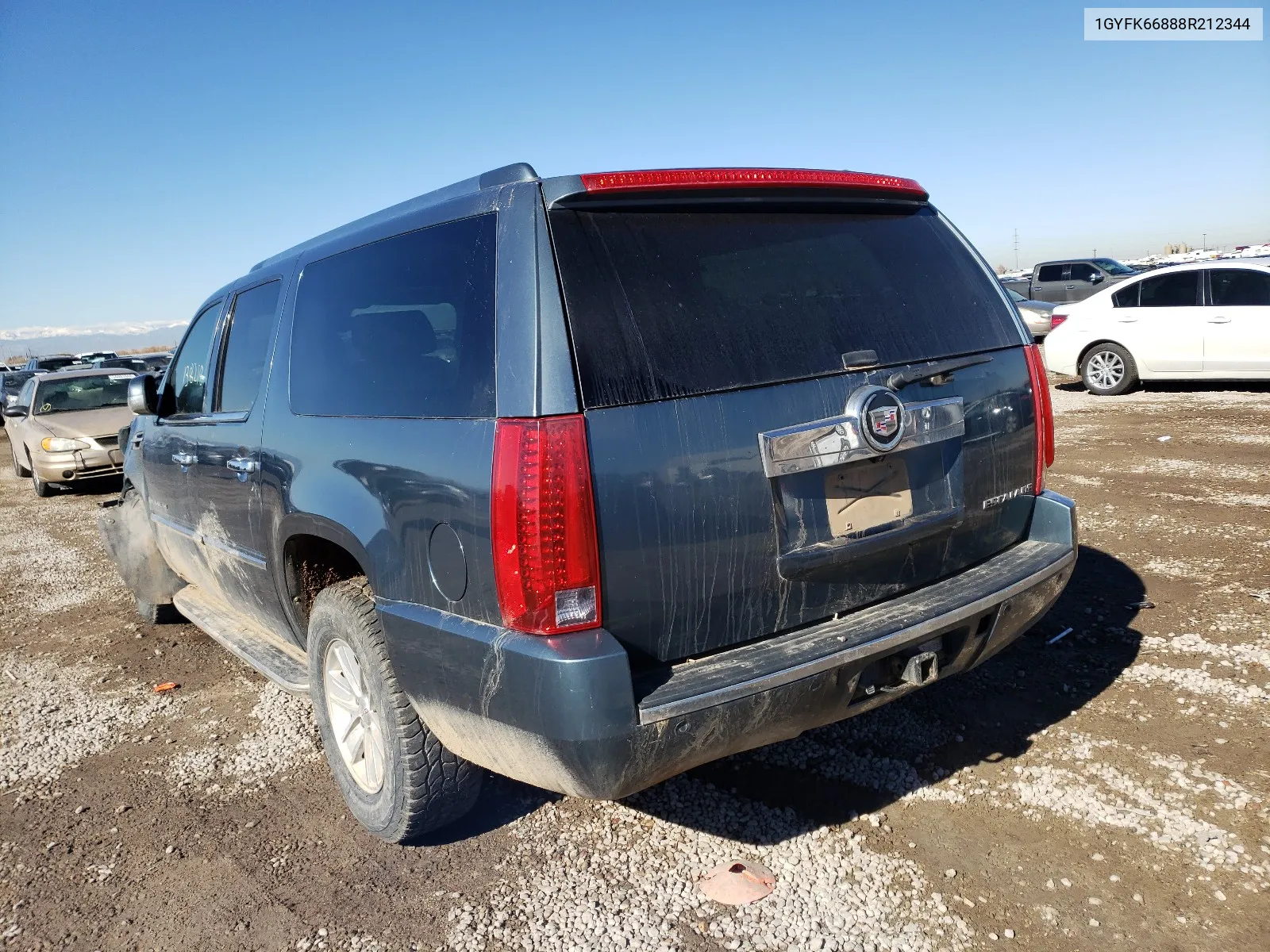 2008 Cadillac Escalade Esv VIN: 1GYFK66888R212344 Lot: 74194014