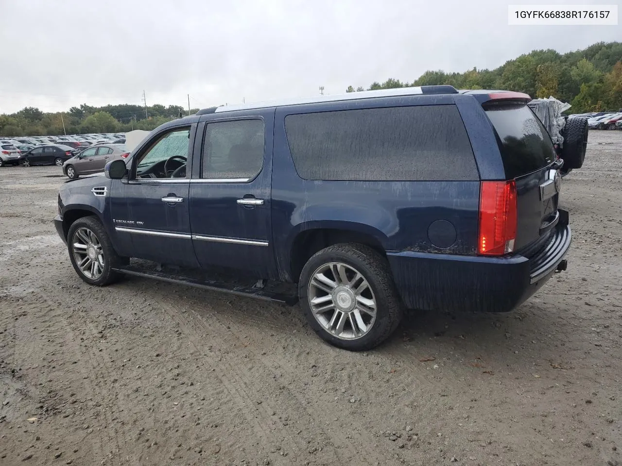 2008 Cadillac Escalade Esv VIN: 1GYFK66838R176157 Lot: 74621654