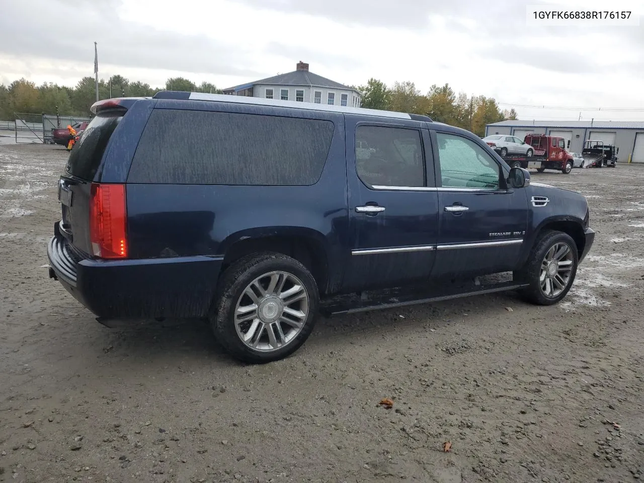 2008 Cadillac Escalade Esv VIN: 1GYFK66838R176157 Lot: 74621654