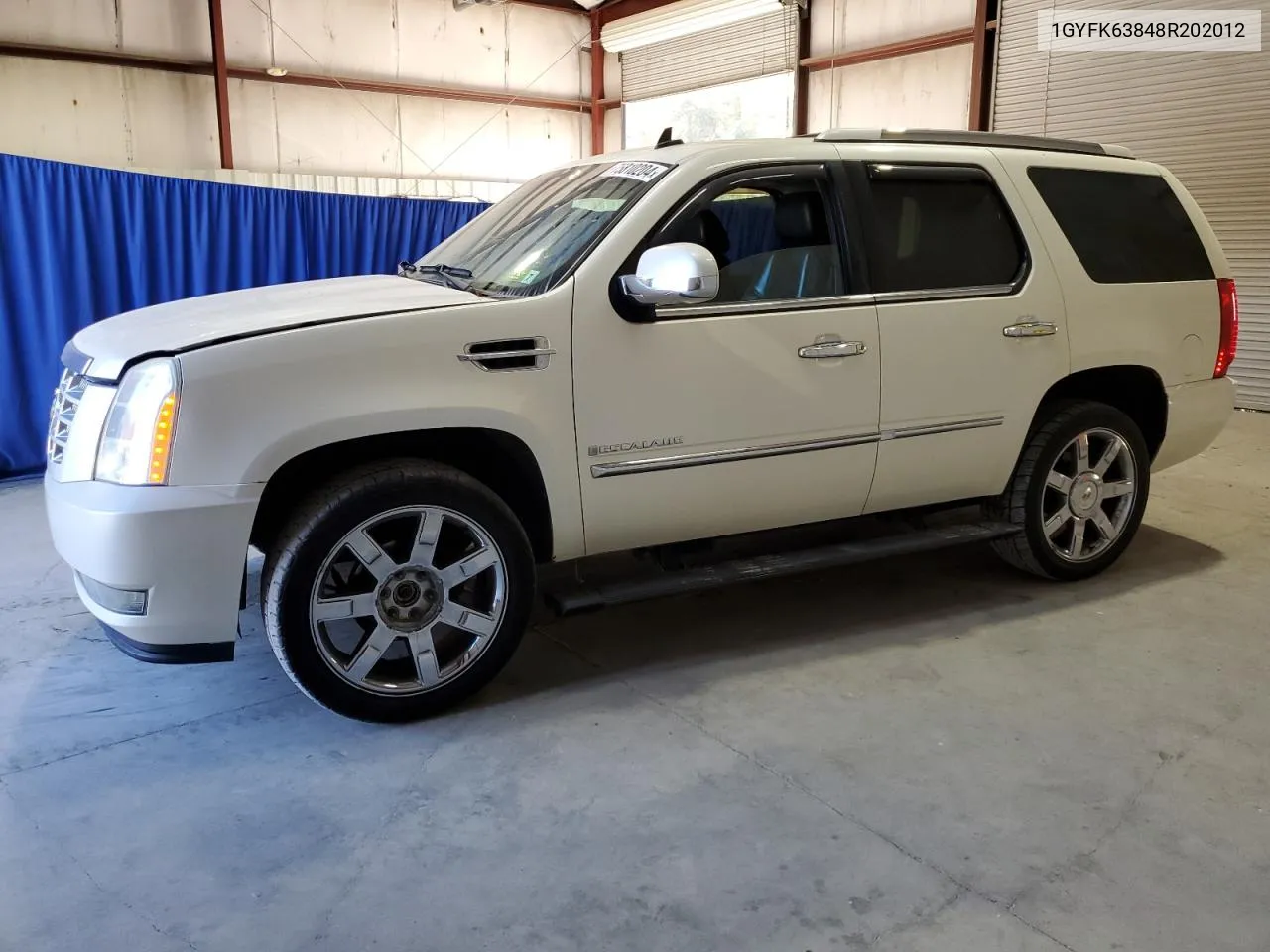 2008 Cadillac Escalade Luxury VIN: 1GYFK63848R202012 Lot: 75810204