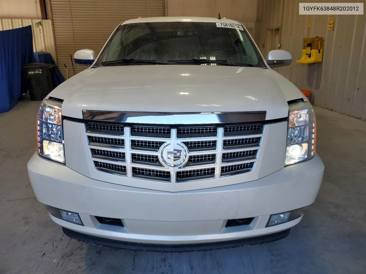 2008 Cadillac Escalade Luxury VIN: 1GYFK63848R202012 Lot: 75810204