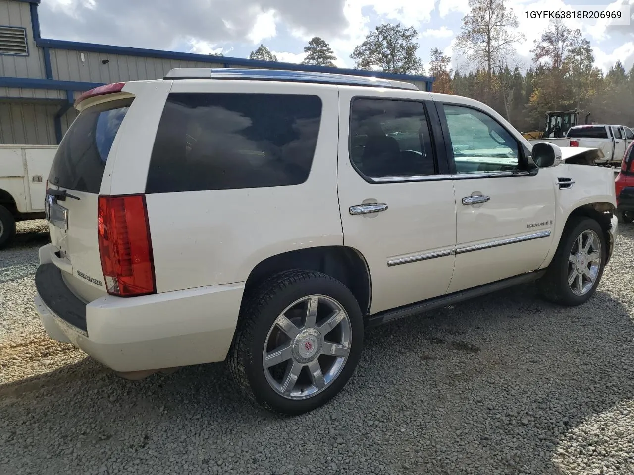 2008 Cadillac Escalade Luxury VIN: 1GYFK63818R206969 Lot: 77742154