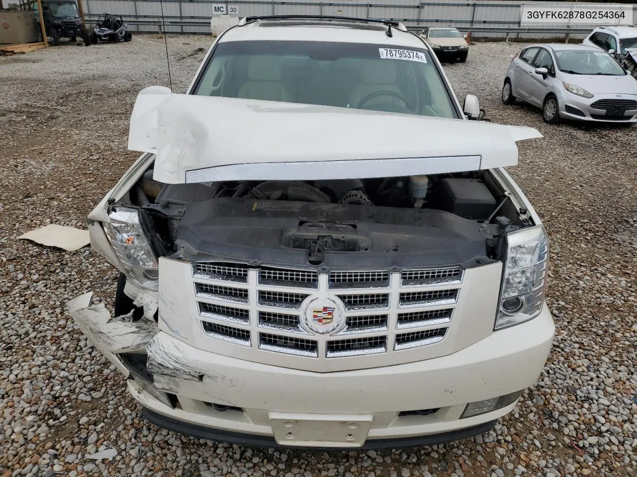 2008 Cadillac Escalade Ext VIN: 3GYFK62878G254364 Lot: 78795374