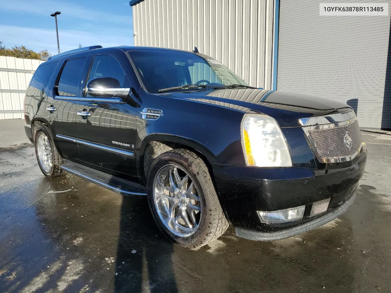 2008 Cadillac Escalade Luxury VIN: 1GYFK63878R113485 Lot: 79320294