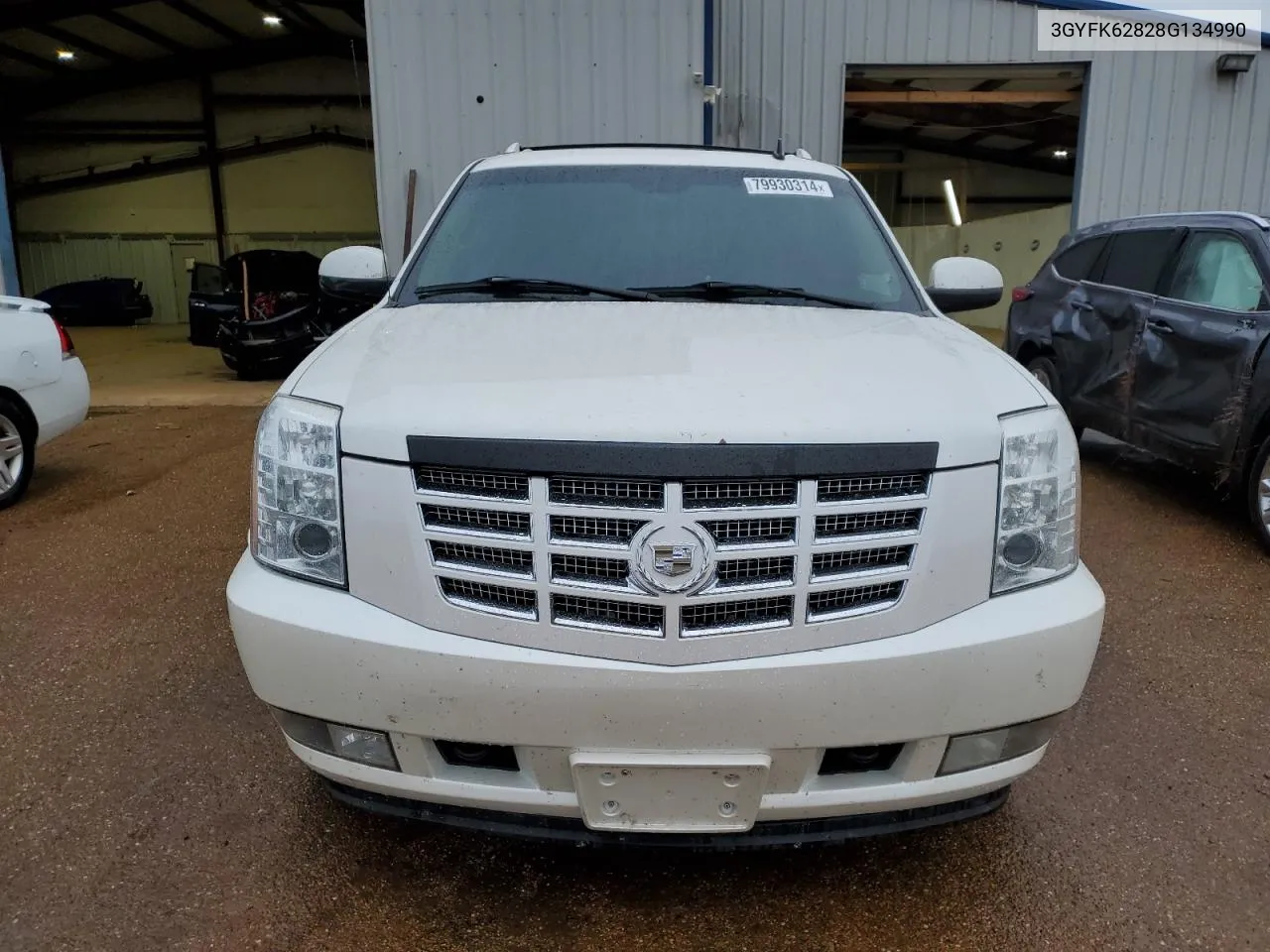 2008 Cadillac Escalade Ext VIN: 3GYFK62828G134990 Lot: 79930314