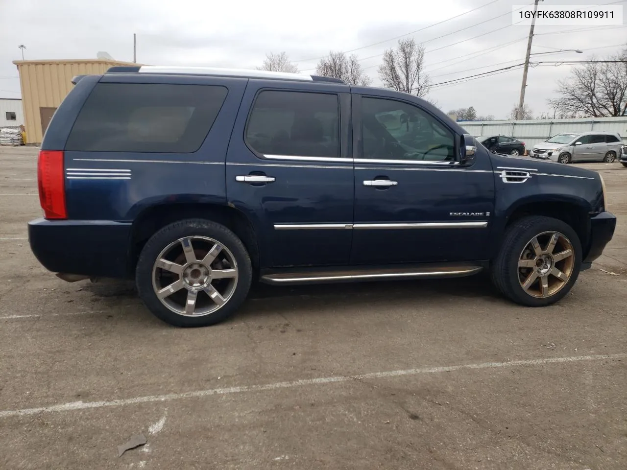 2008 Cadillac Escalade Luxury VIN: 1GYFK63808R109911 Lot: 82766723