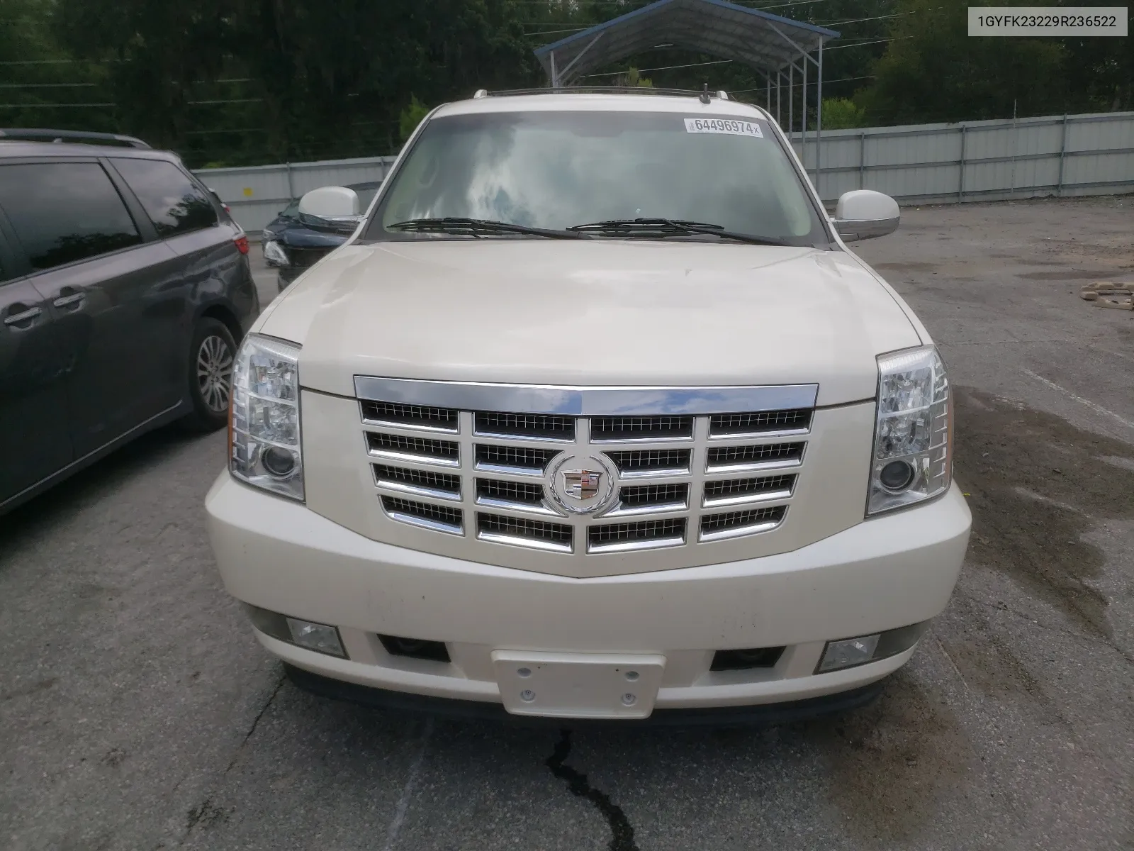 2009 Cadillac Escalade Luxury VIN: 1GYFK23229R236522 Lot: 64496974