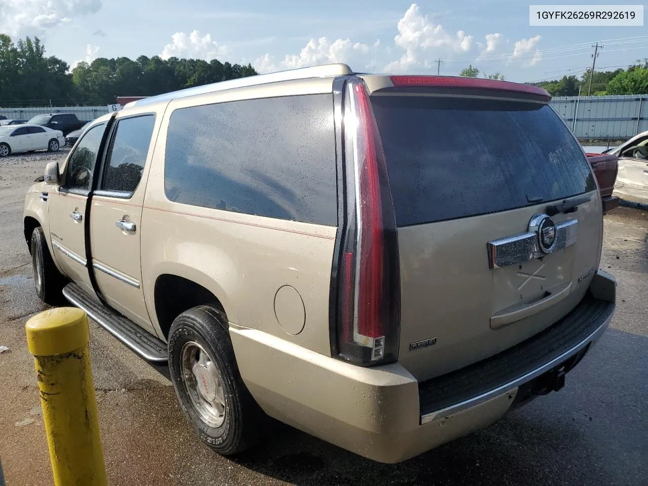 1GYFK26269R292619 2009 Cadillac Escalade Esv Luxury