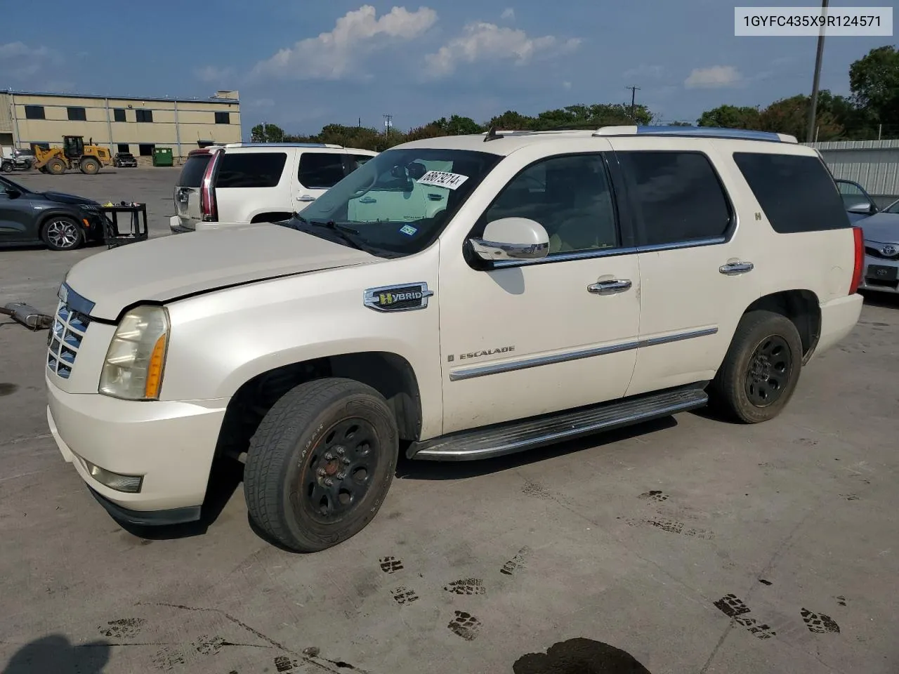 2009 Cadillac Escalade Hybrid VIN: 1GYFC435X9R124571 Lot: 68679214