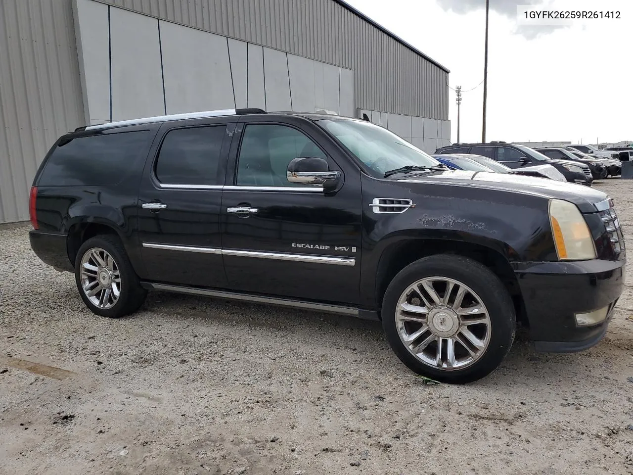 2009 Cadillac Escalade Esv Luxury VIN: 1GYFK26259R261412 Lot: 70272574