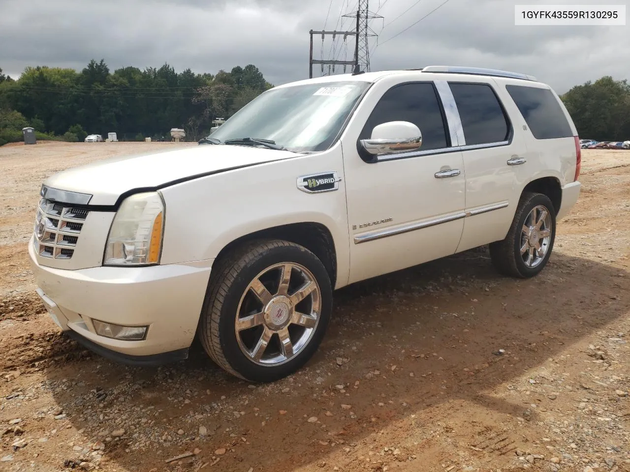 2009 Cadillac Escalade Hybrid VIN: 1GYFK43559R130295 Lot: 71708714