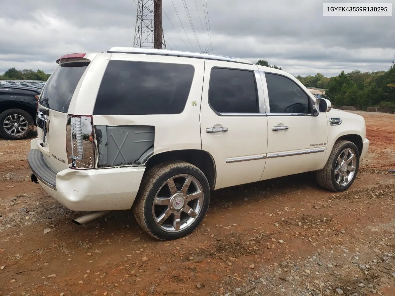 2009 Cadillac Escalade Hybrid VIN: 1GYFK43559R130295 Lot: 71708714