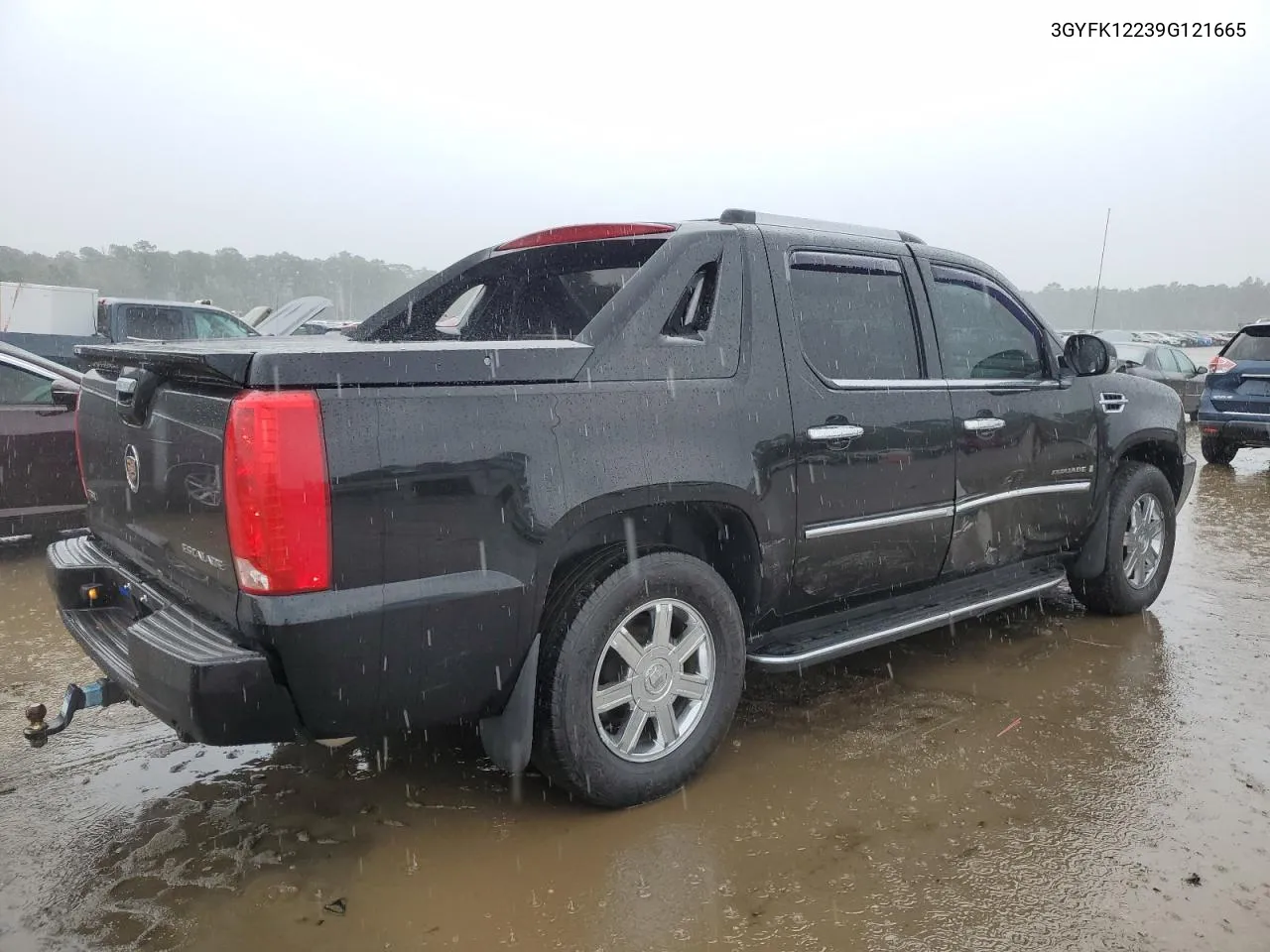 2009 Cadillac Escalade Ext VIN: 3GYFK12239G121665 Lot: 72588484