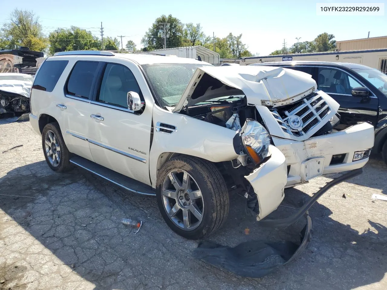 2009 Cadillac Escalade Luxury VIN: 1GYFK23229R292699 Lot: 73671184